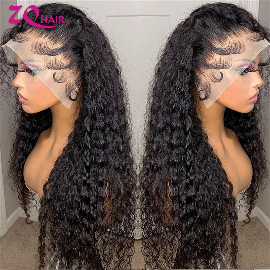 Brazilian Kinky Curly Wigs 100% Human Hair | 13x6 HD Lace Front