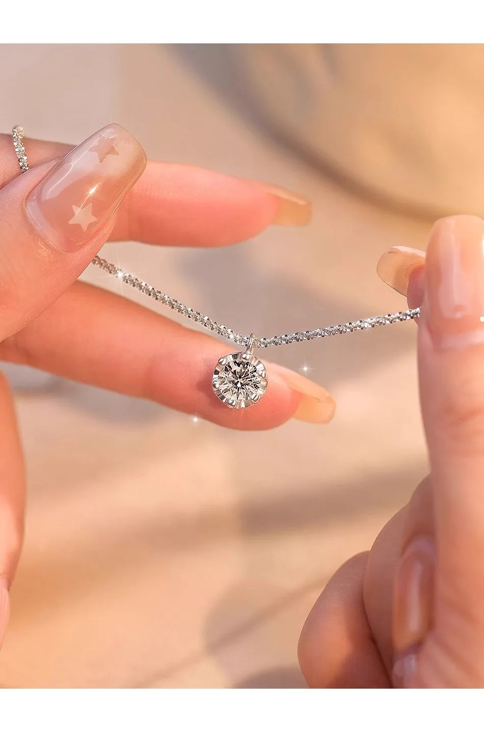 TEN CARATS 0.5-2CT Moissanite S925 sterling silver