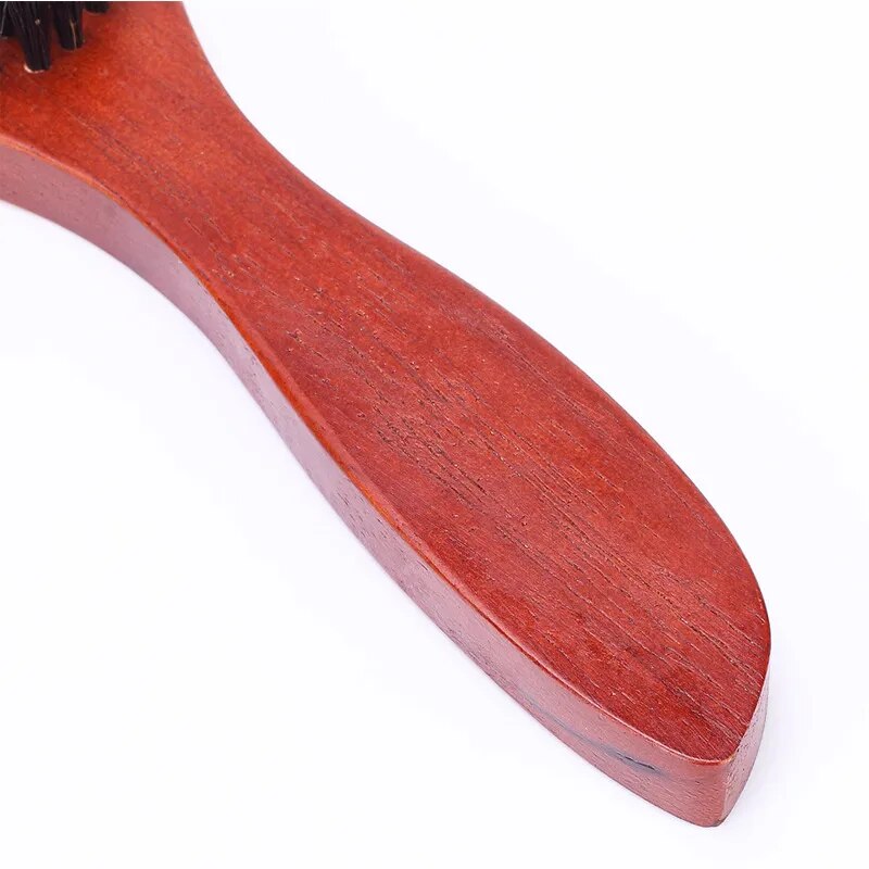 Curved Wooden Beard / Mustache Brushes
