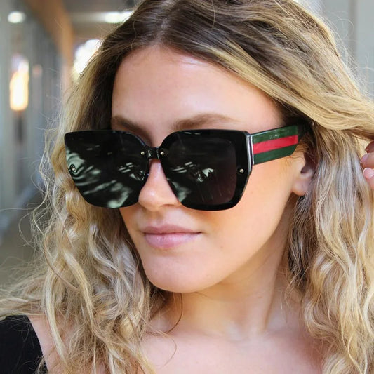 Square Retro Oversized Eyewear | UV400