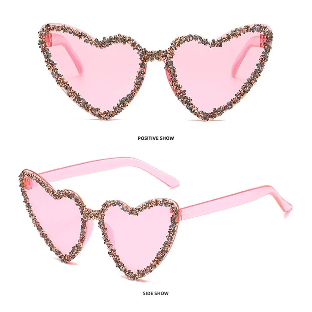 Heart-shaped Candy Color Rhinestone