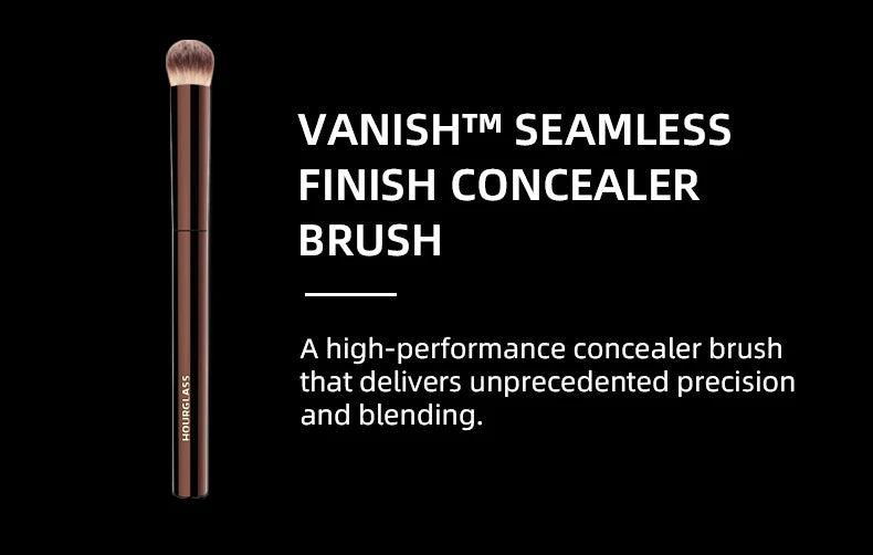 Vegan brush travel brush set includes 7 brushes for the eye and face with a bag gift box packaging