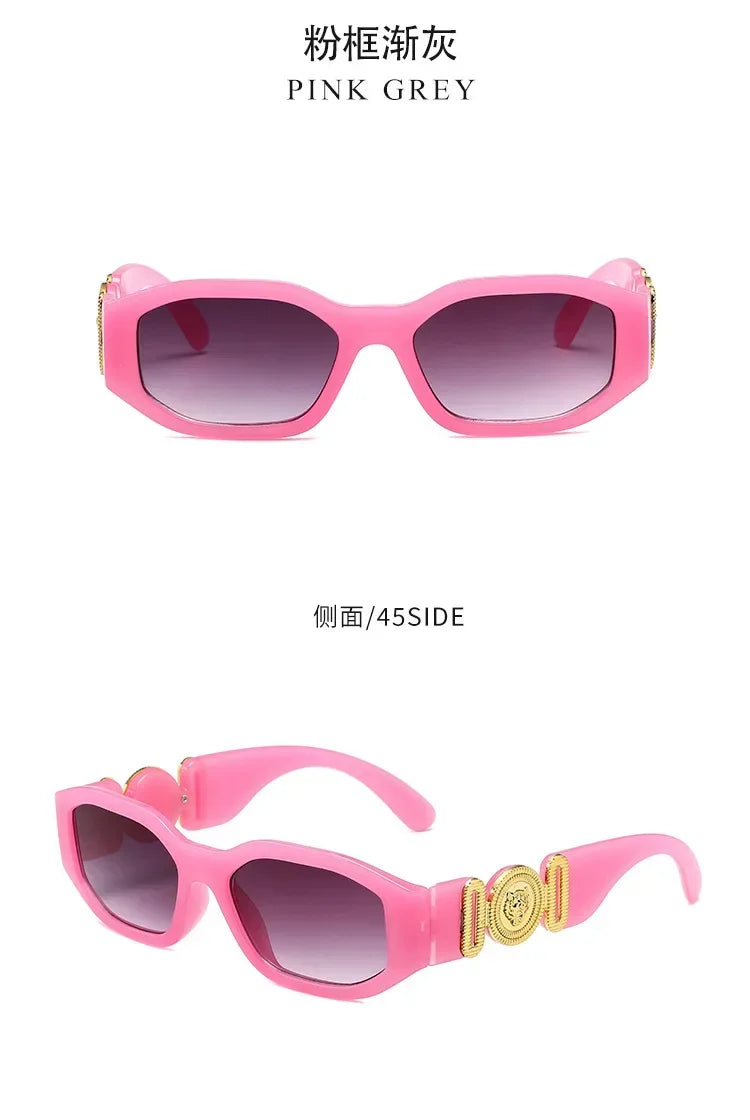 Retro Irregular Square Shades UV400