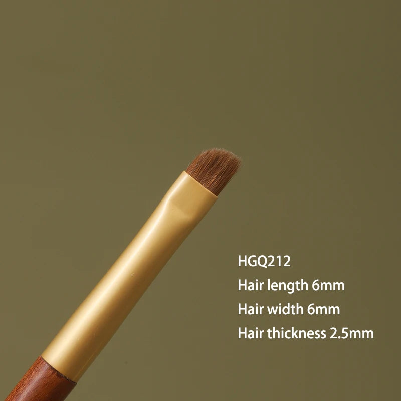 Professional Handmade Eye Shadow Brush African Rosewood
