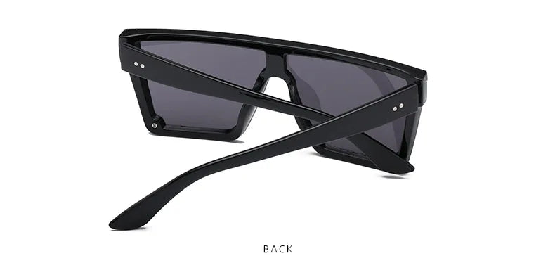 Punk Trendy Square Shade Eyewear UV400