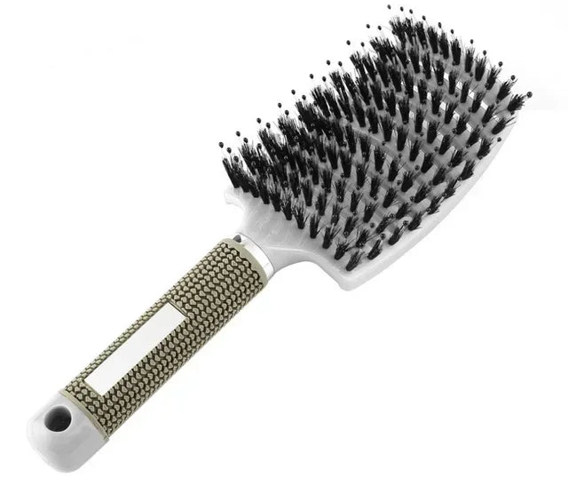 Detangler Nylon Bristle, Scalp Massage, Tangle Teaser