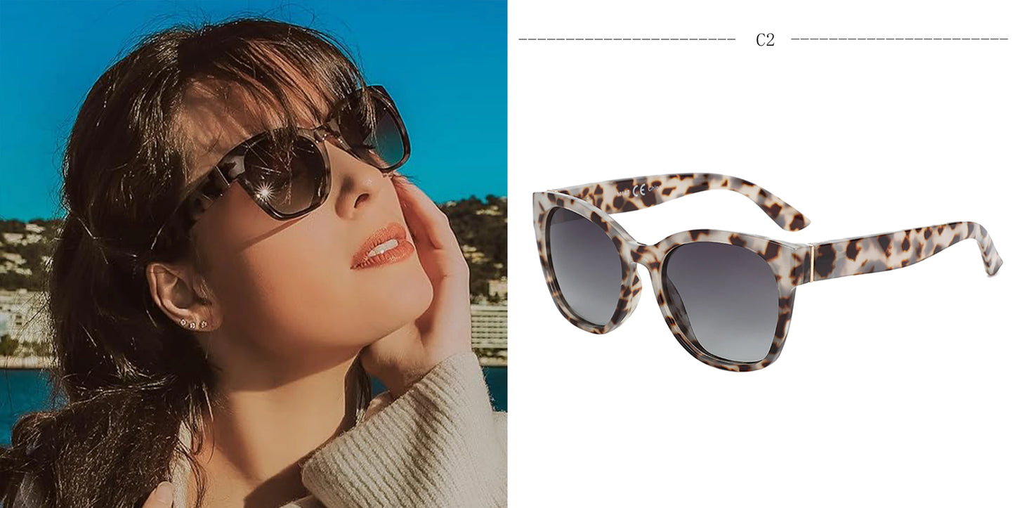Polarized UV400 Cat Eye Sunglasses