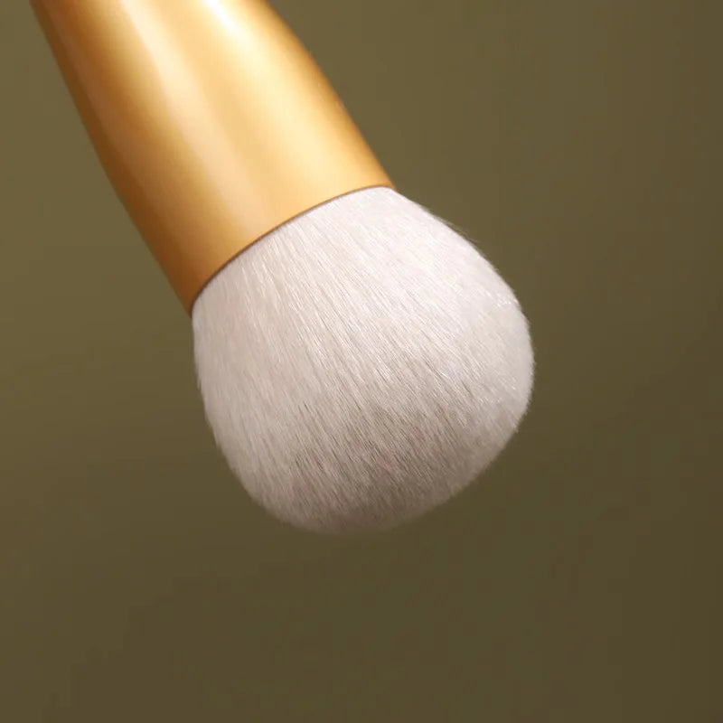 Rounded Face Powder Brush African Rosewood