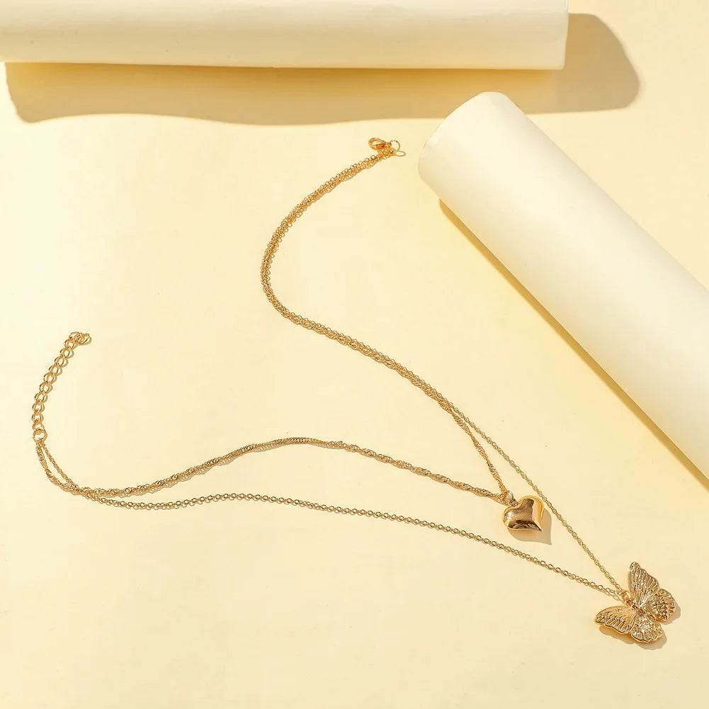 Butterfly Aesthetic Charms  Ncklace