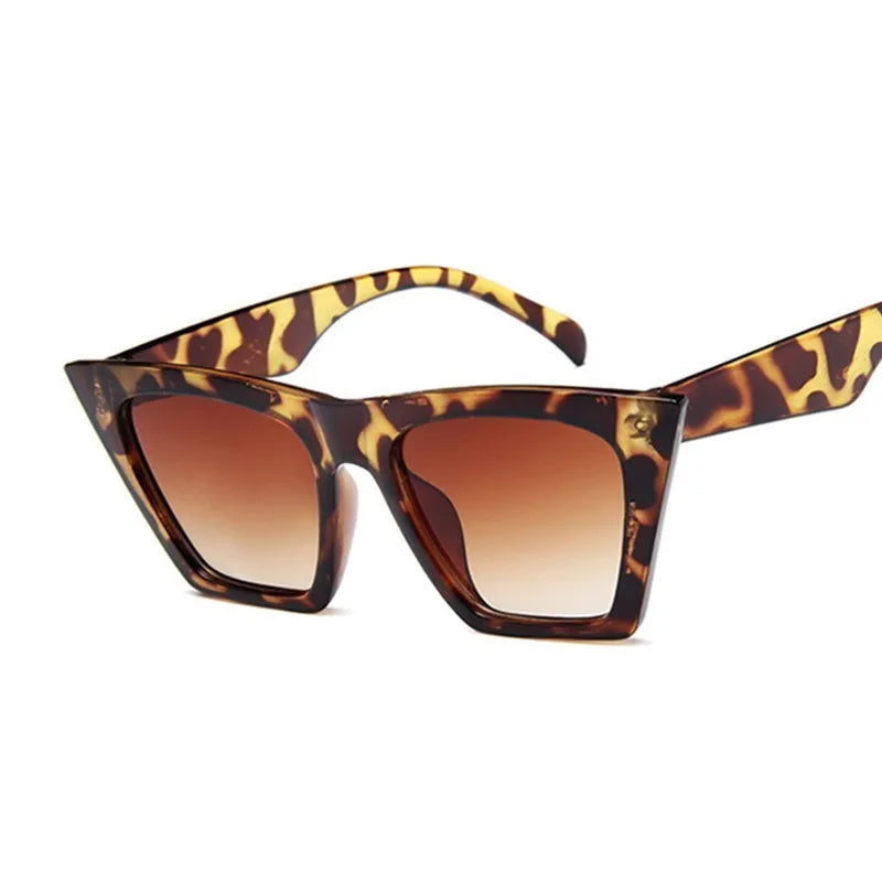 Cat Eye Luxury De Sol UV400