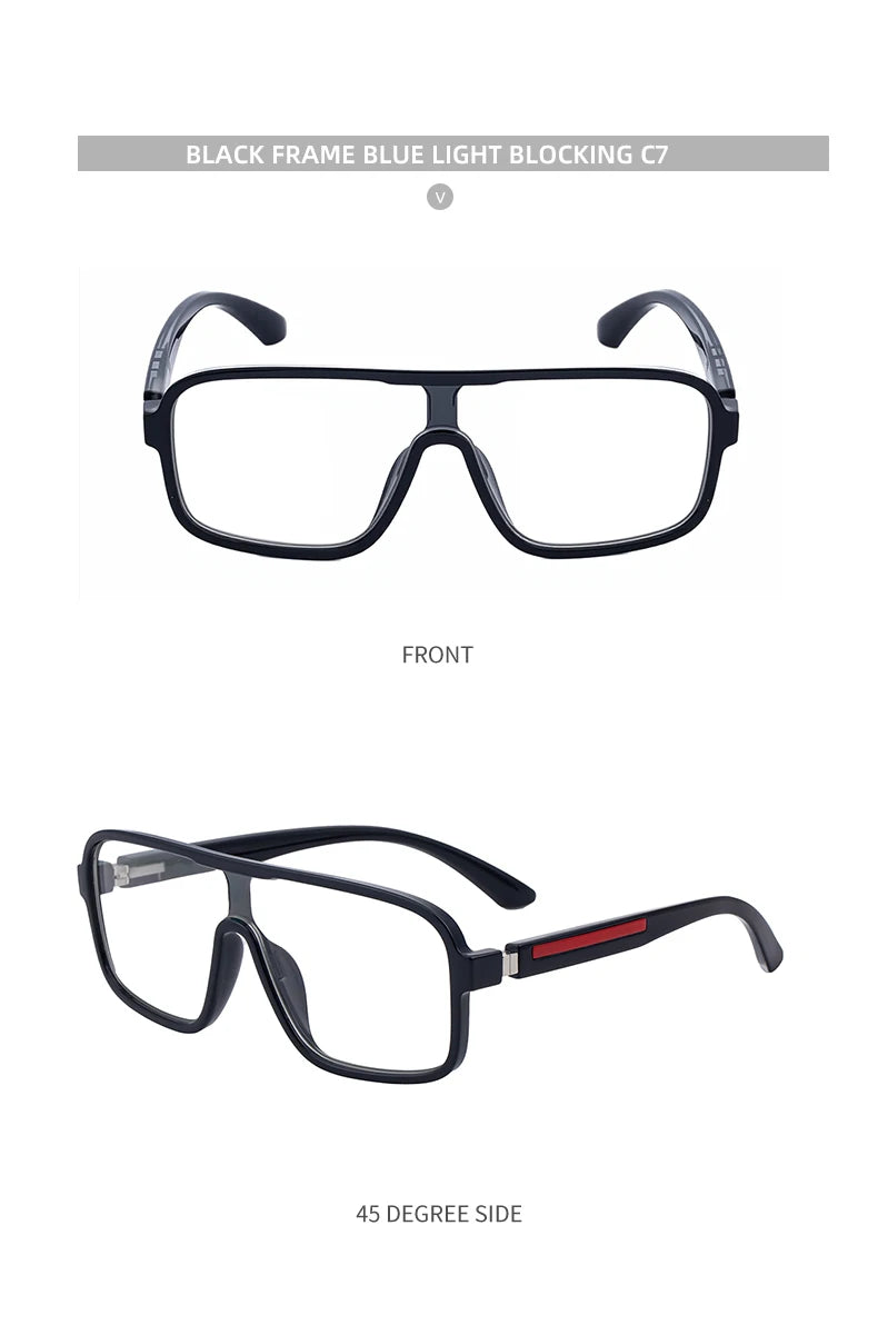 Oversized Polarized Square Shades