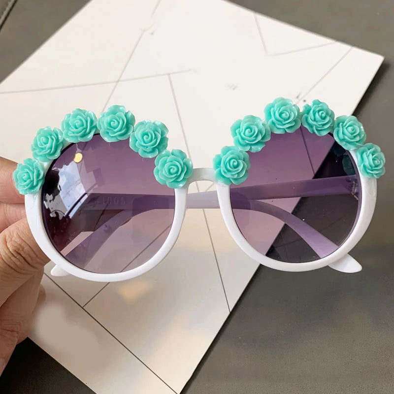 Charming Flower Fashion Cat Eye