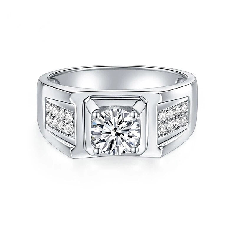 Moissanite 1 Carat S925 Silver