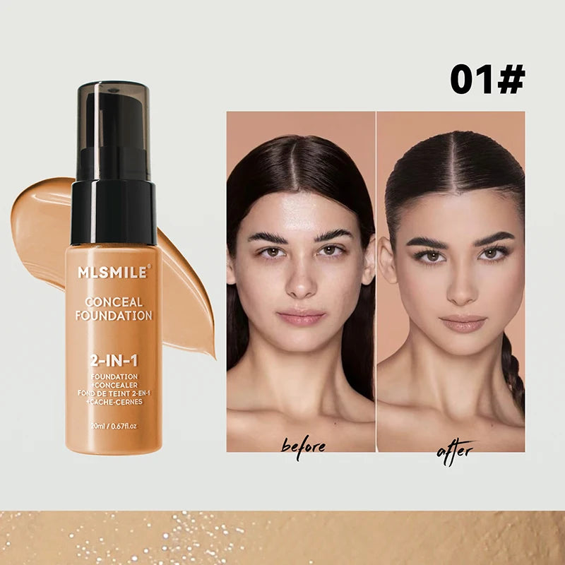 Face Foundation Cream Oil-Control Matte BBCream Waterproof
