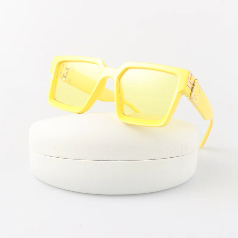 Square Vintage Outdoor Glasses