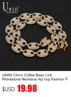 Cuban Chain Fully Iced Out AAA+ CZ