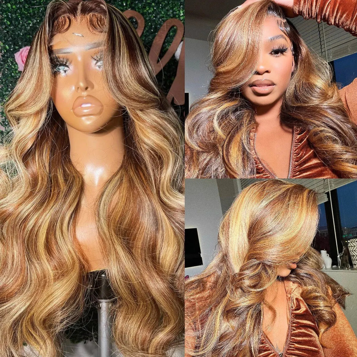 Brazilian Glueless  13×4 / 13×6 Blond