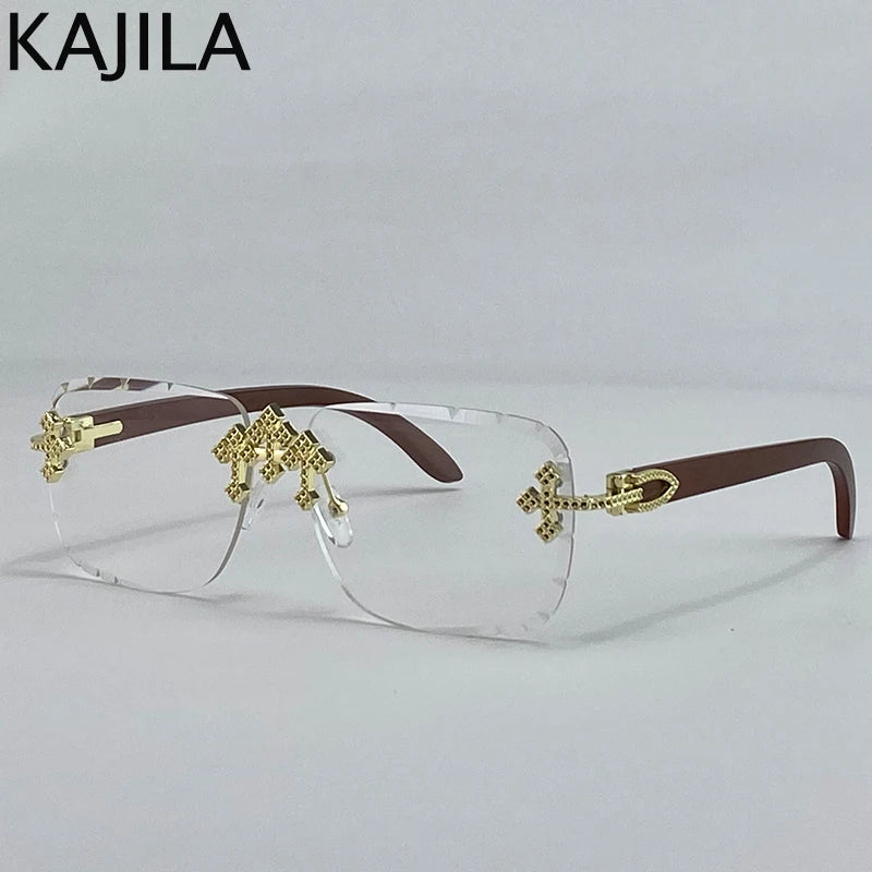 Rimless Square Luxury Shades UV400
