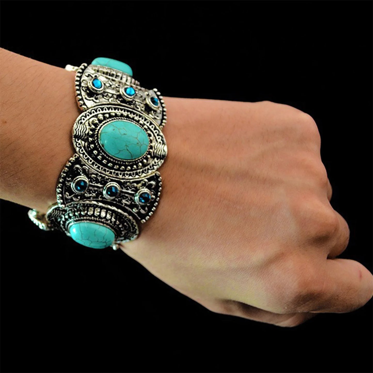 Bohemian Vintage Turquoise Jewelry