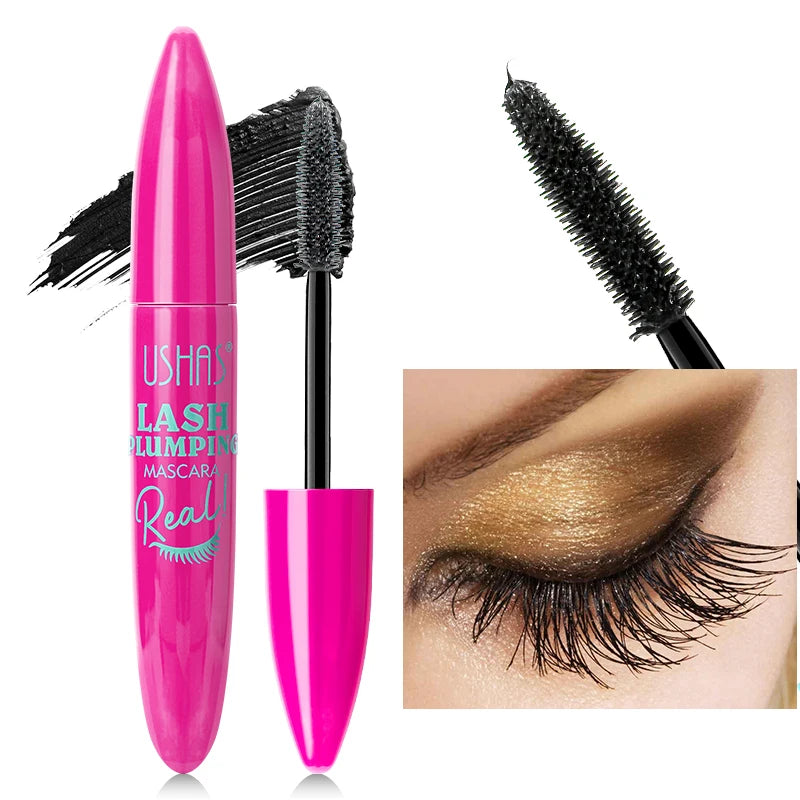 Ultra Long Lasting Mascara 4D Waterproof| Spiral Brush Eyelashes Extension