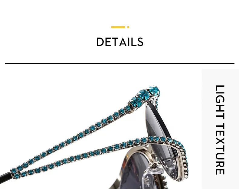 Oval Shades Trendy Luxury Eyewear