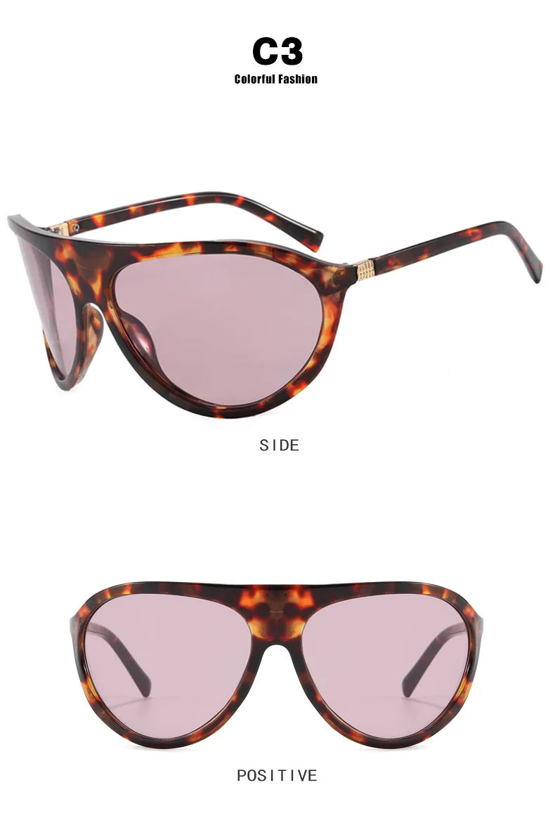 Outdoor High-end Brand Design Sunglasses