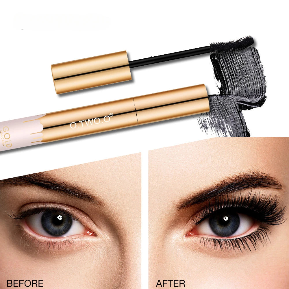 3D Lengthening Long-wearing Gold Color Mascara