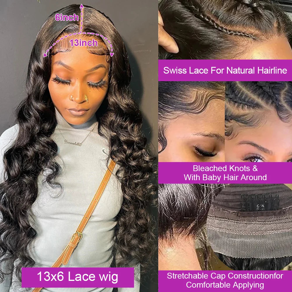 Brazilian 250 Density | 13x6 Human Hair