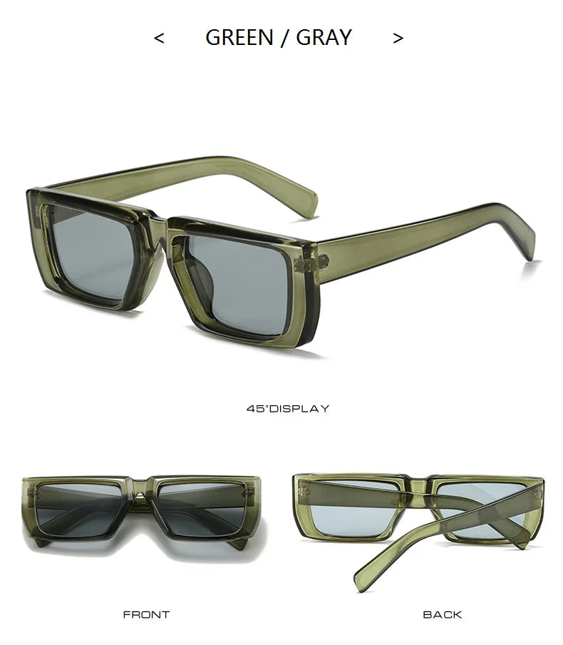 Trendy Designer Square Shades - UV400 Eyewear