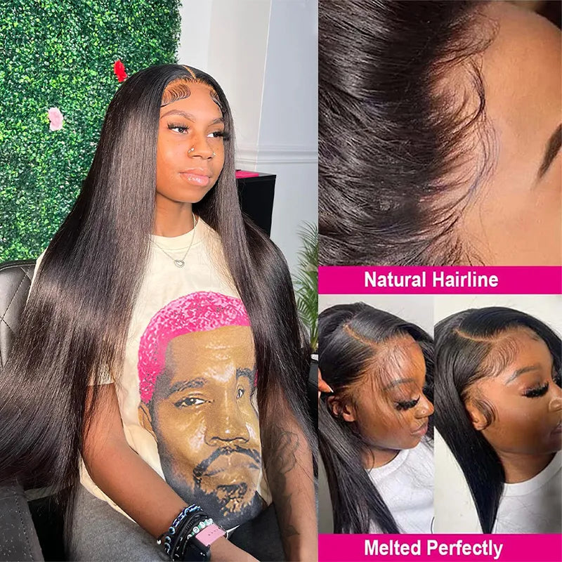 13x4 Lace Front Wig 30 40 Inch Brazilian Hair Wigs