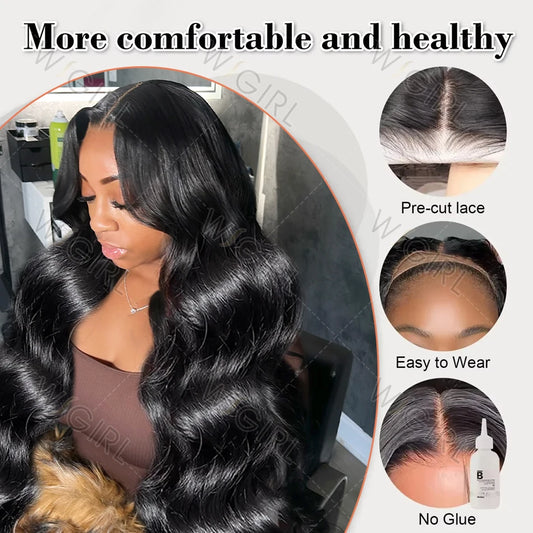 250% |13x4 Lace Frontal|  Glueless Ready To Go