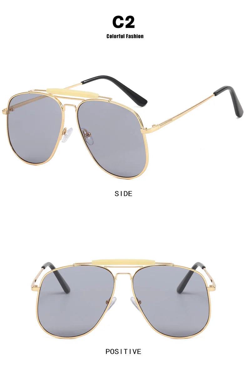 Pilot Champagne Square Clear Shades