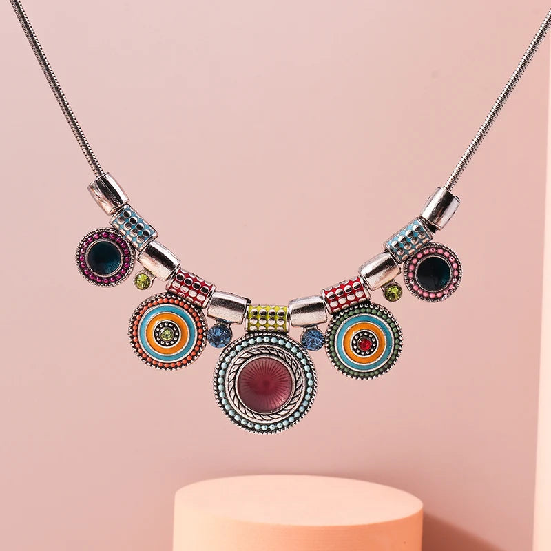 Bohemian Choker Collar Necklace