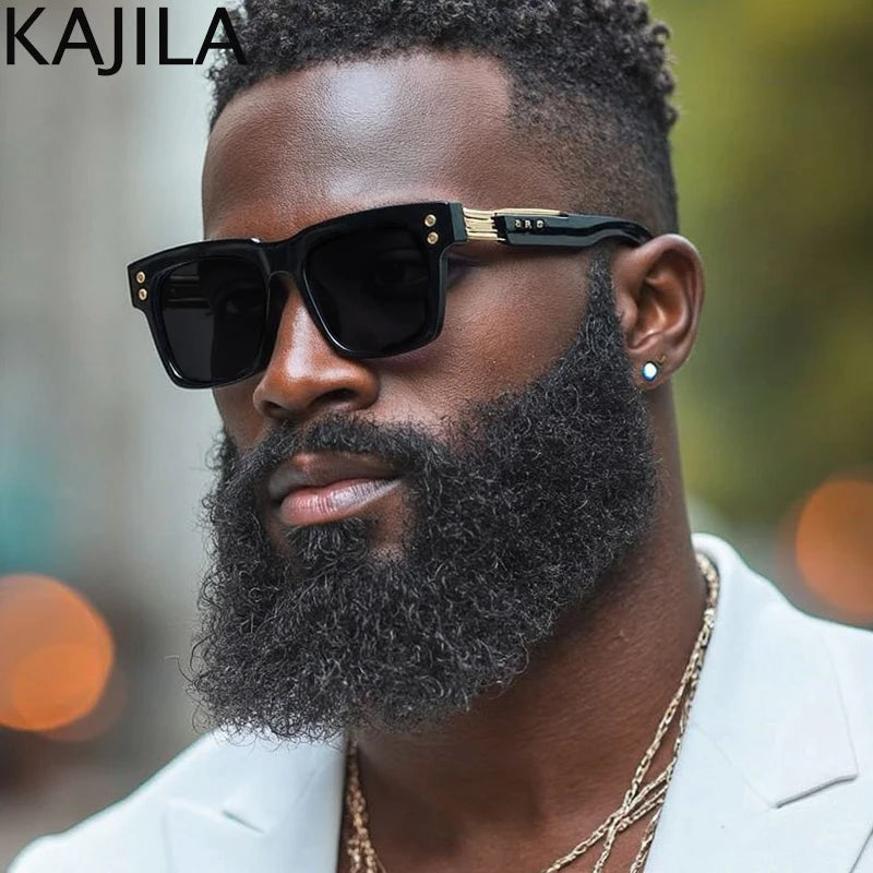 Classic Square Steampunk Eyewear -UV400