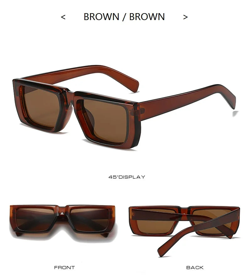 Trendy Designer Square Shades - UV400 Eyewear