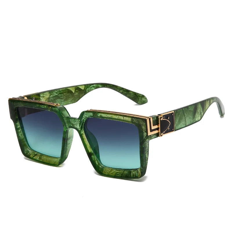 Classic Luxury Square Sunglasses