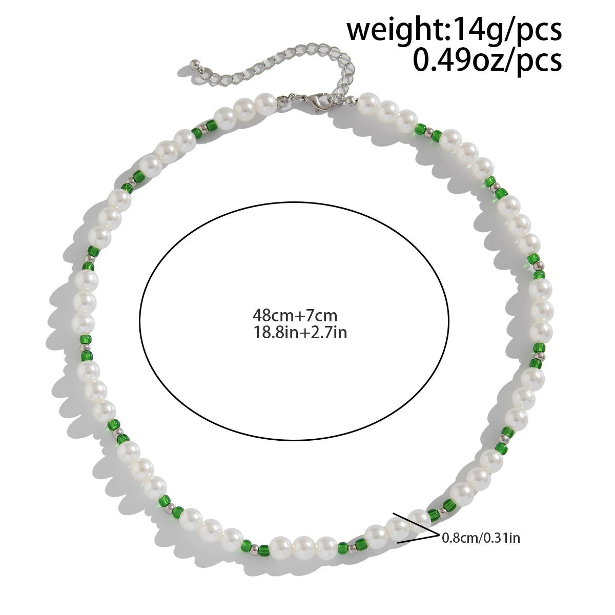 Hip Hop Pearl Necklace