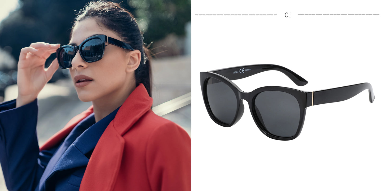 Polarized UV400 Cat Eye Sunglasses