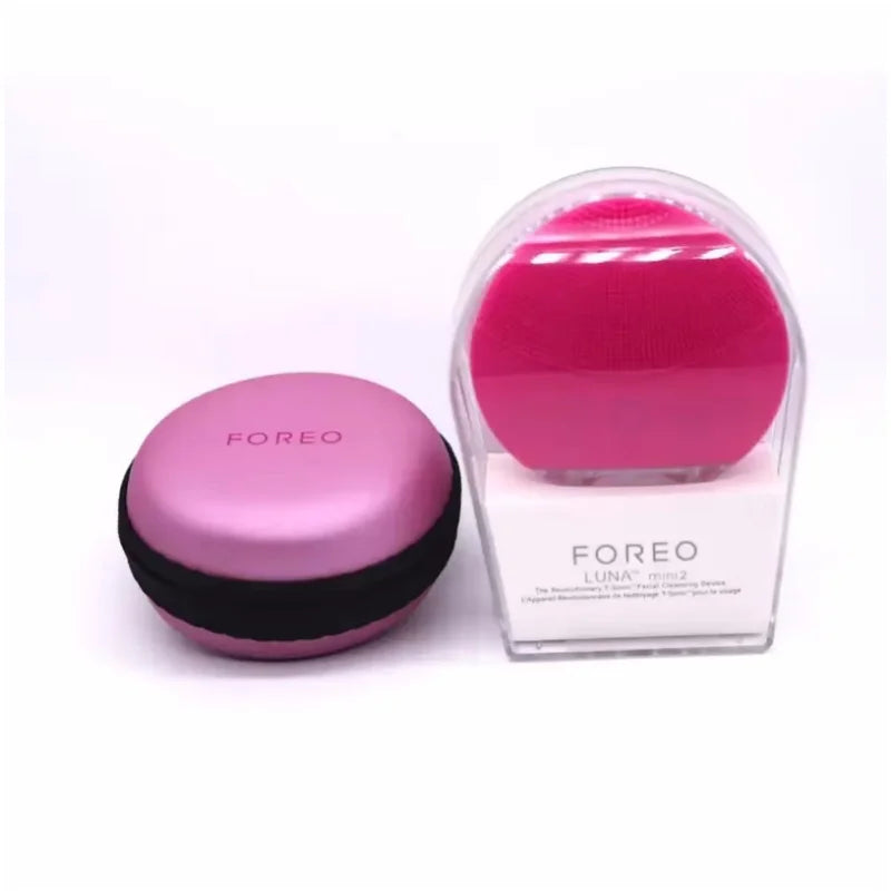 mini2 silicone facial cleansing brush waterproof, level 8