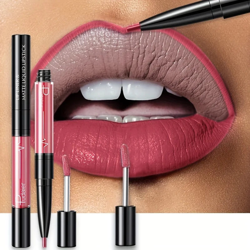 Ultra-Precise Waterproof Lip Liner Smooth, Sweatproof, Long-Lasting Wear
