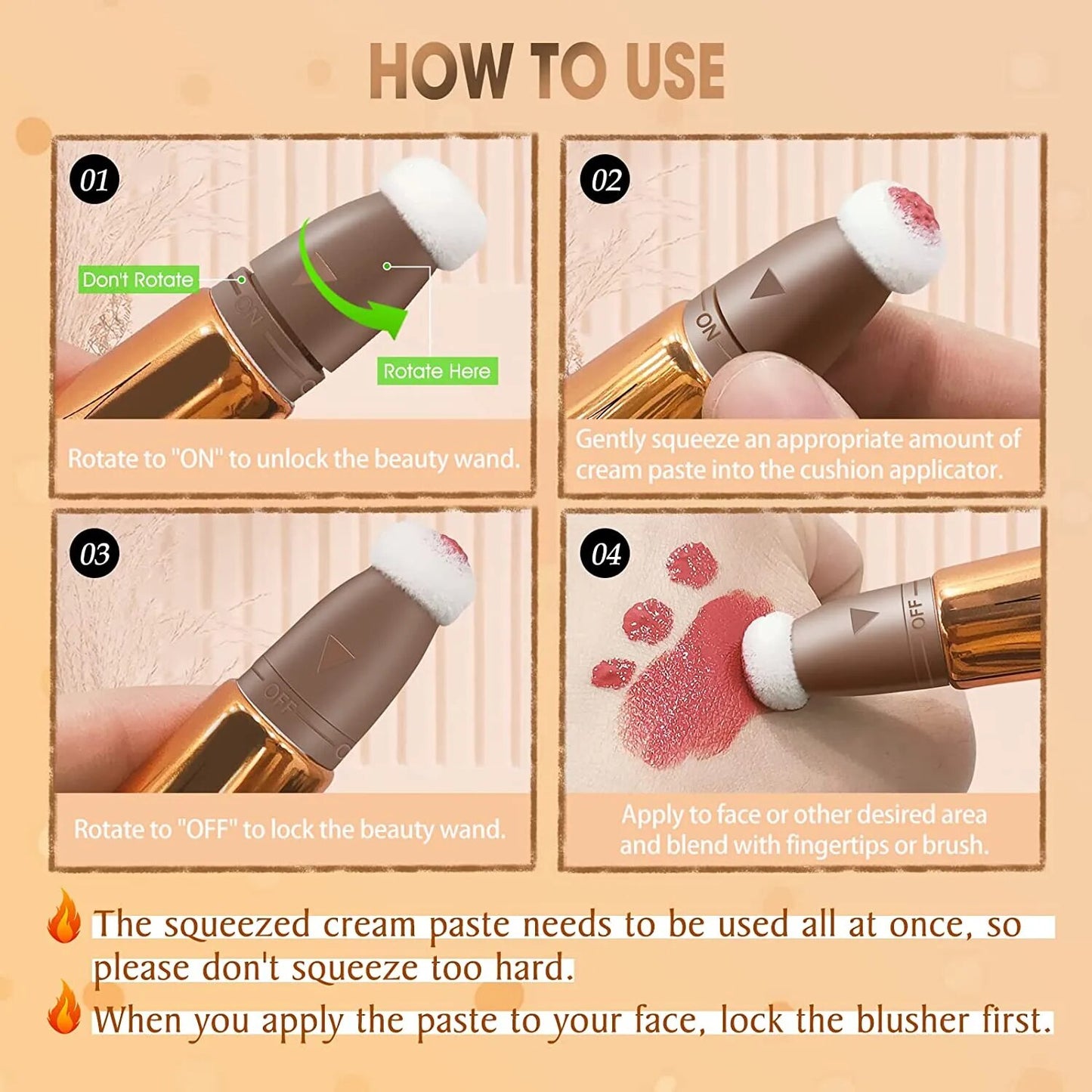 Pink Peach Liquid Blush
