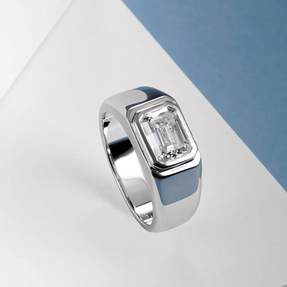 2ct 925 18K Gold Plated