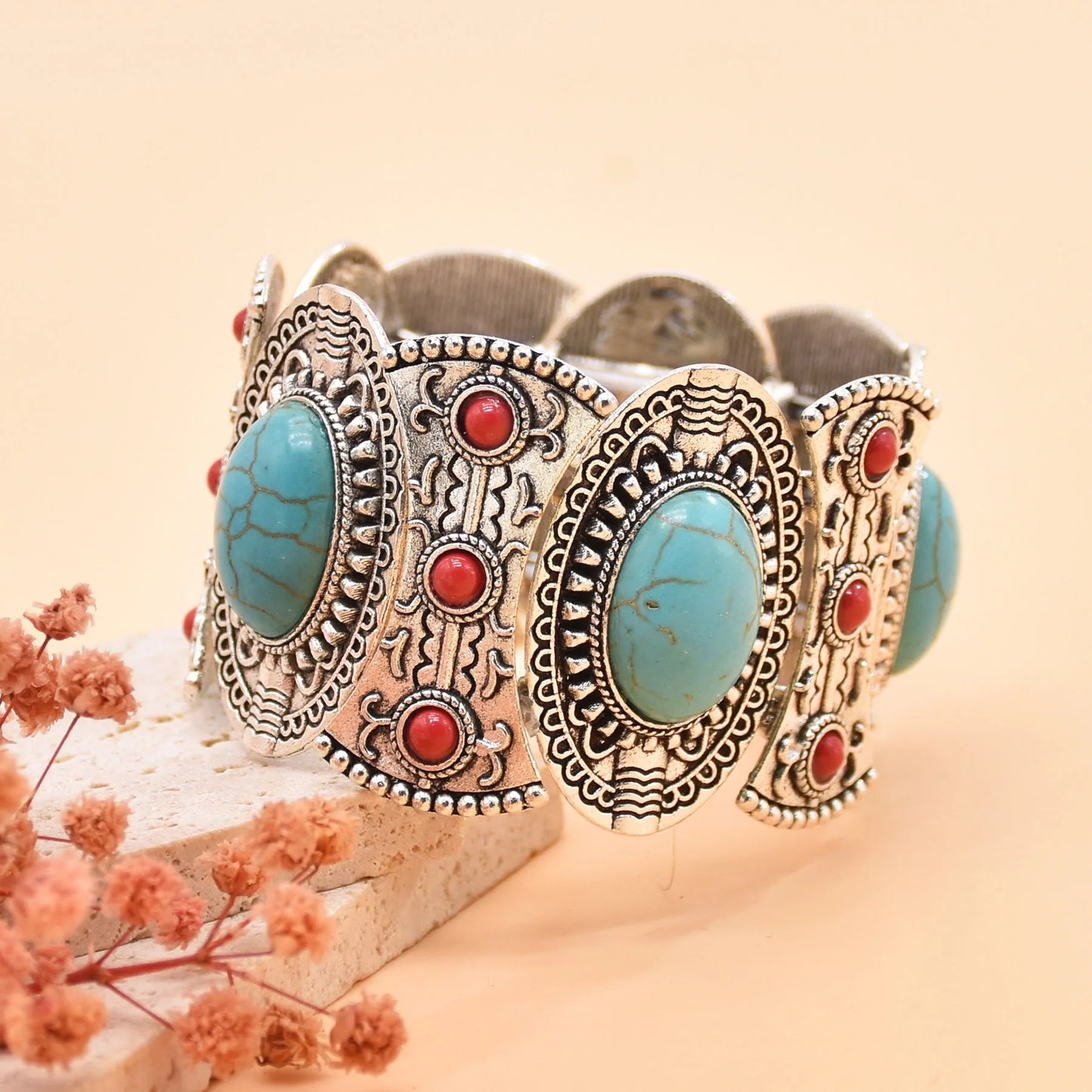 Bohemian Vintage Turquoise Jewelry