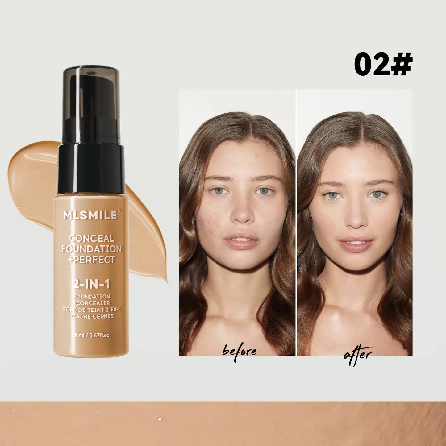 Concealer Matte Foundation BB Cream
