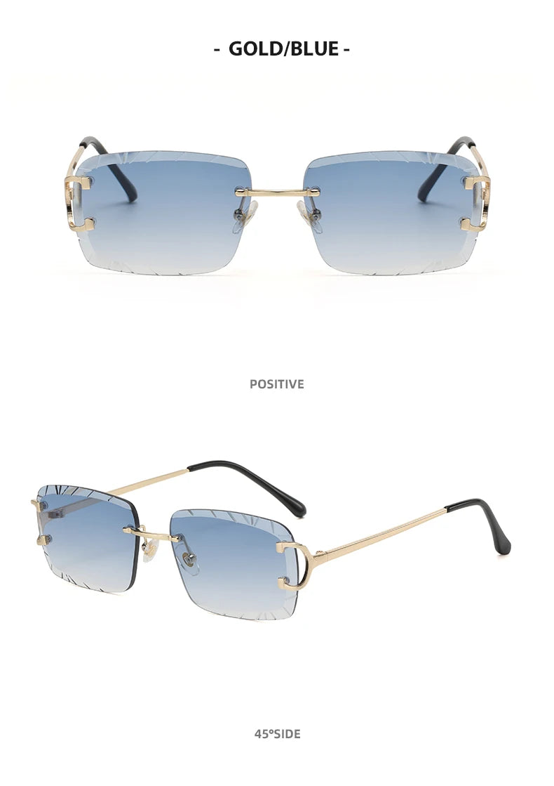 Square rimless street shot