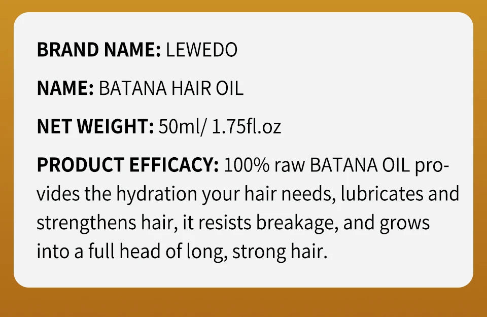 Naturals Batana Oil  For Fast Hair Growth| Shiny Hair| Anti Hair Loss
