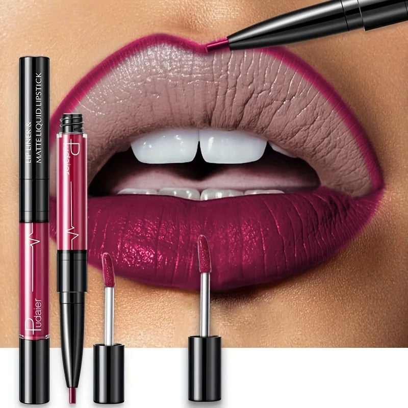Ultra-Precise Waterproof Lip Liner Smooth, Sweatproof, Long-Lasting Wear