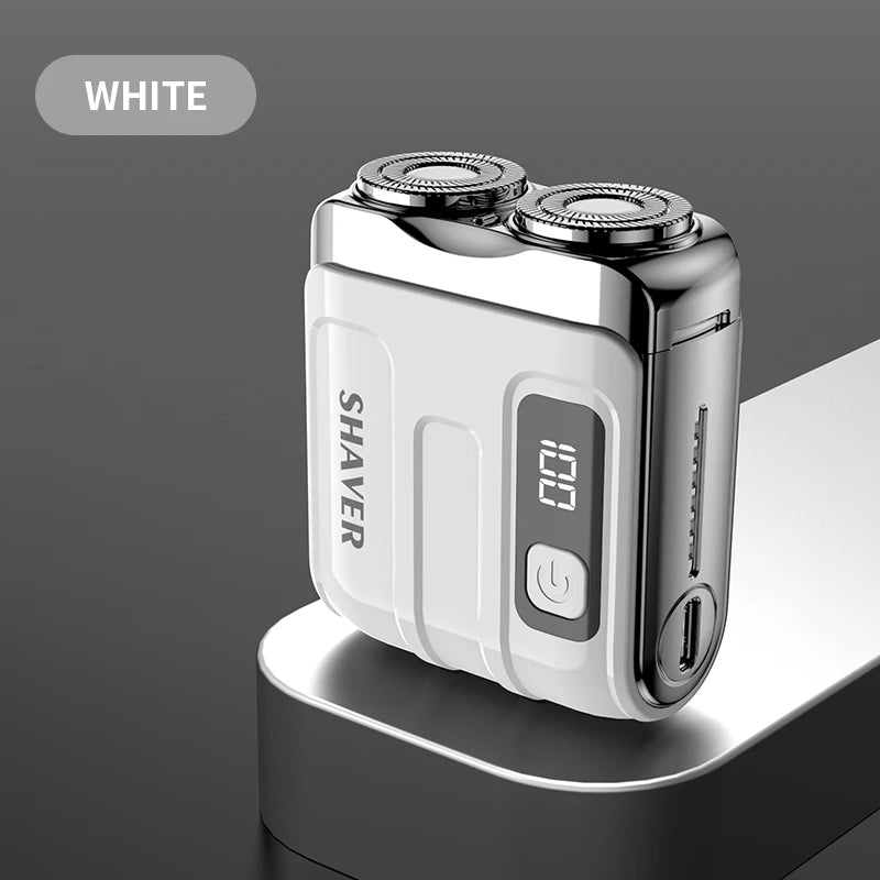 Digital Display Dual Blade Rechargeable Shaver