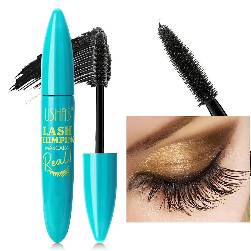 Ultra Long Lasting Mascara 4D Waterproof| Spiral Brush Eyelashes Extension