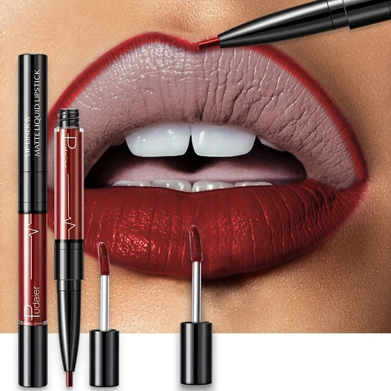 Ultra-Precise Waterproof Lip Liner Smooth, Sweatproof, Long-Lasting Wear